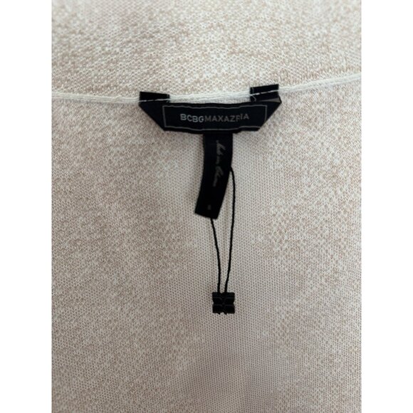 Bcbg MaxAzria Geometric Print Bodycon 2pc Pencil Skirt Set Sze Small Cream Beige - Picture 4 of 10